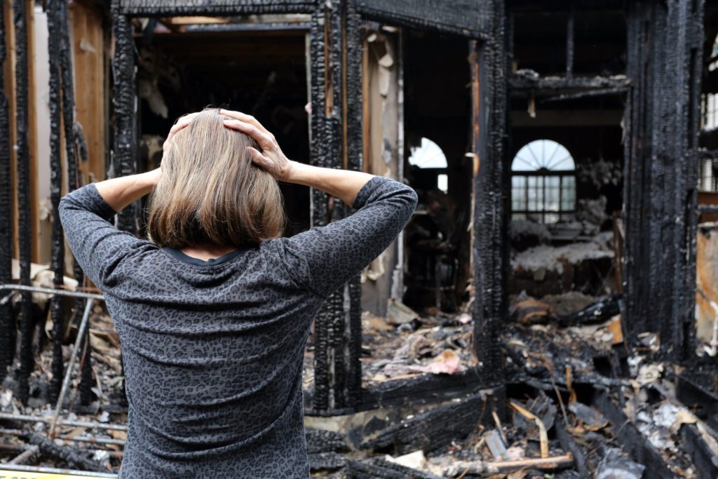 Que faire en cas de dommages causés par un incendie